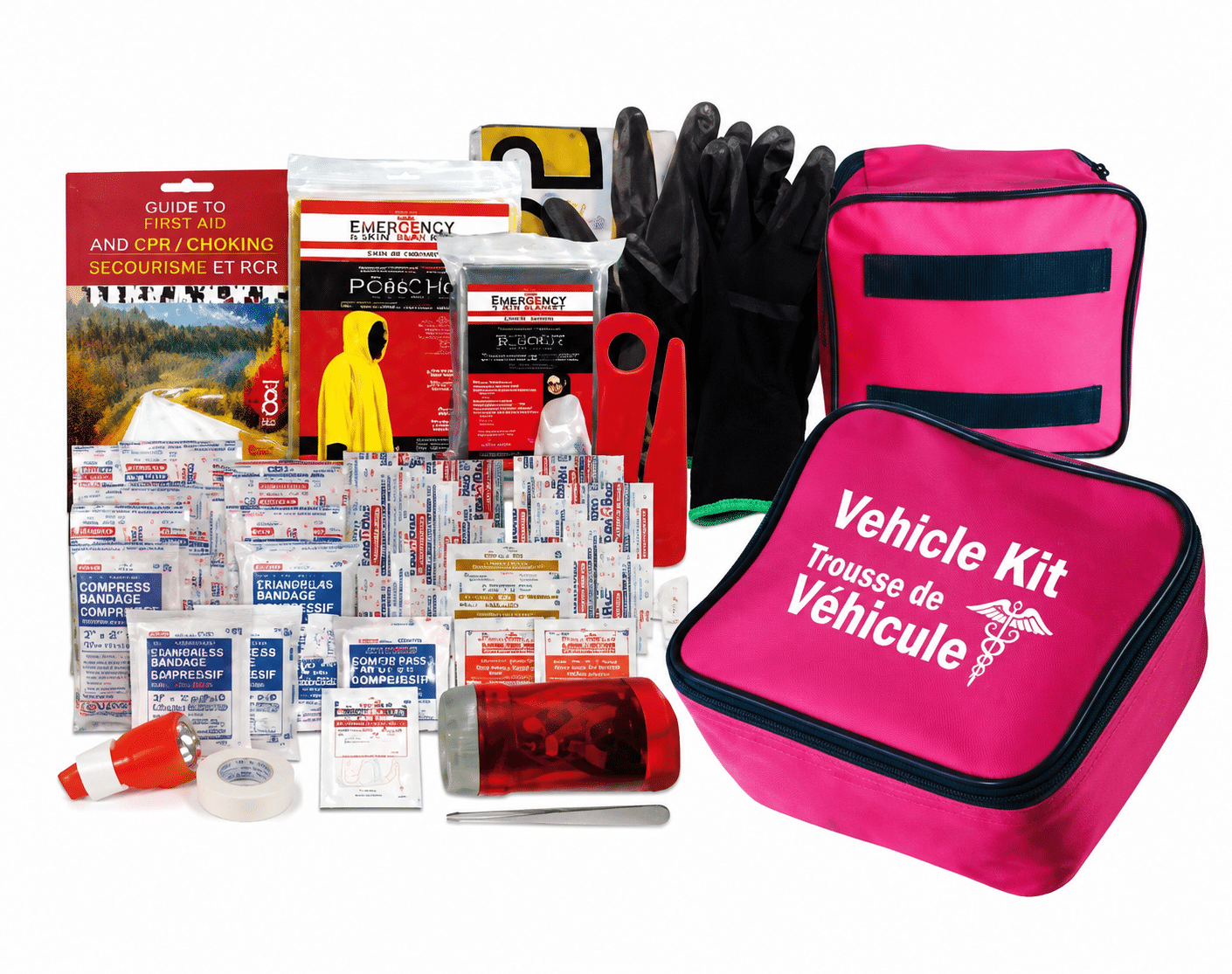 Trousse de premiers soins pour la voiture
